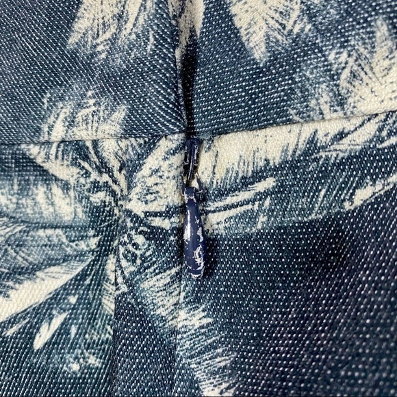 L'agence palm tree print pencil skirt size 2 - Picture 9 of 11